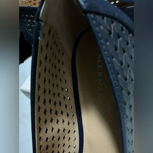 Alex Marie Navy Loafer Shoe - Picture 8 of 10